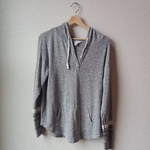 Market & Spruce m Gray Lightweight Hoodie